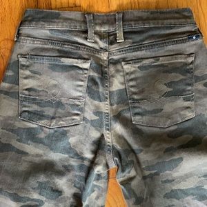 Lucky Brand Camouflage Sofia Skinny Jeans